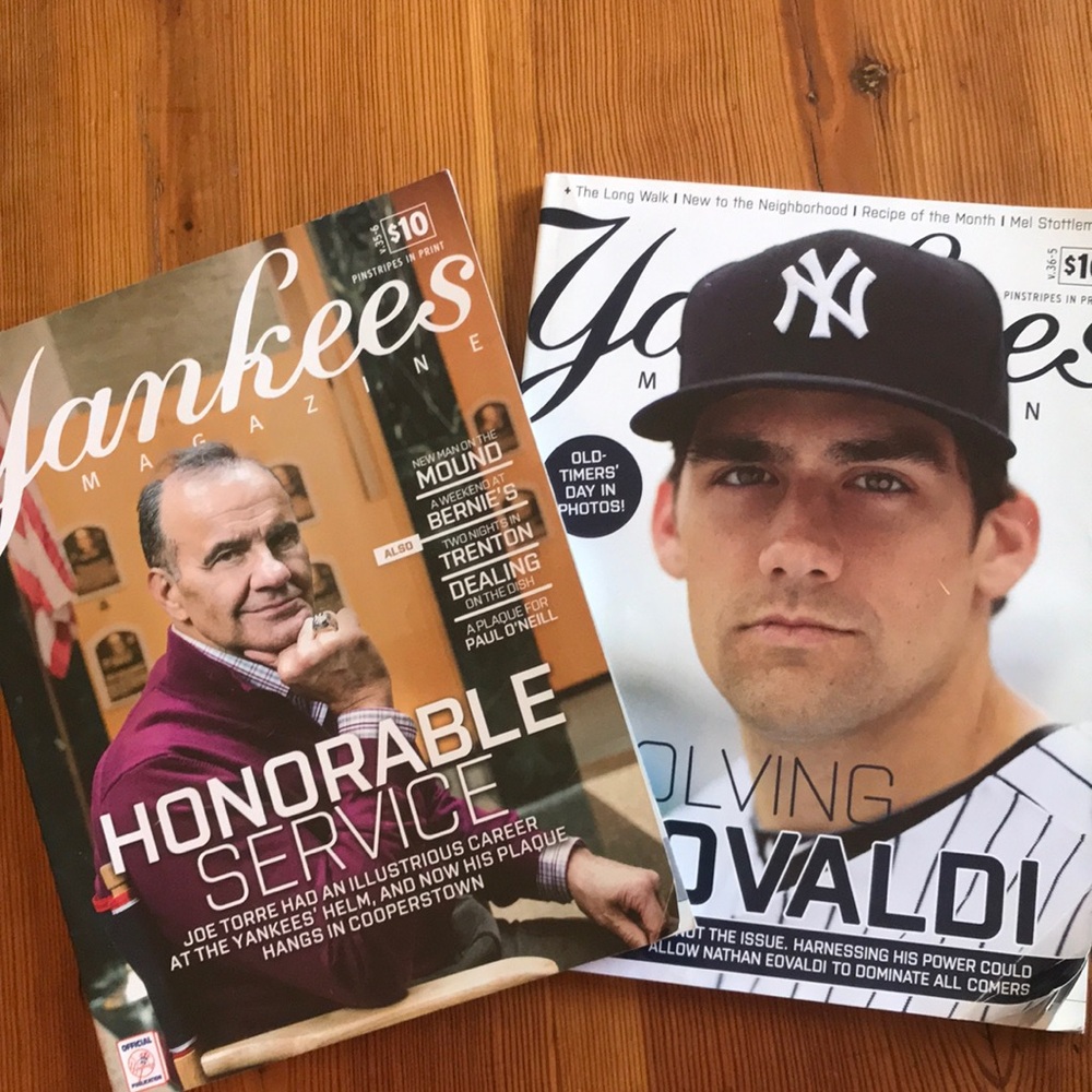 Yankees Magazine Lot of 2